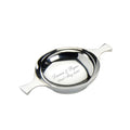 Example engraving (wedding): "Lauren & Ryan / 22nd May 2027" inside the 3" Quaich, Plain With No Wire
