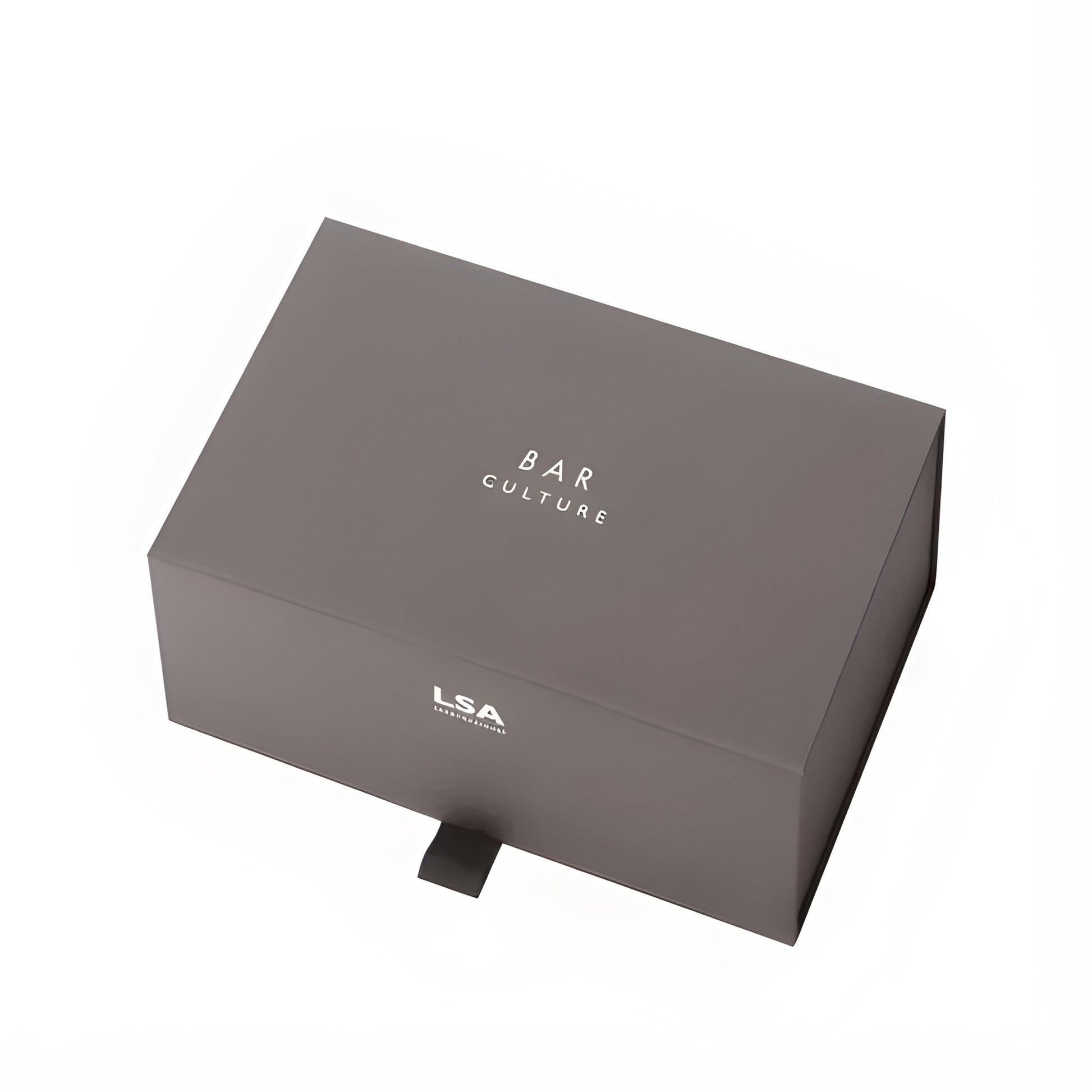 Bar Culture whisky glass set of 2 in gift box packaging.