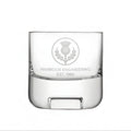 Example engraving (company logo): "HARBOUR ENGINEERING / EST. 1986" on the Cask Whisky Glass Tumbler