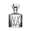 Orrefors crystal decanter with modern elegant design, 95cl capacity.