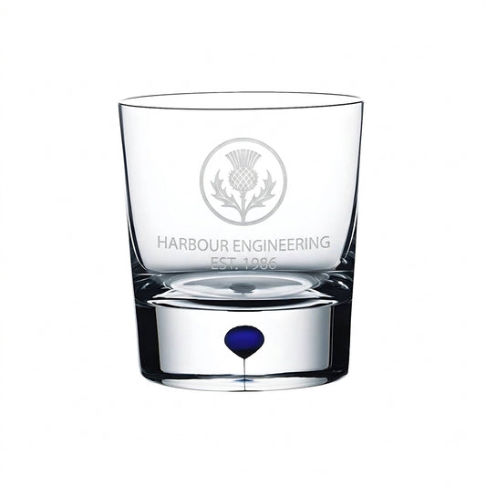 Example engraving (company logo): "HARBOUR ENGINEERING / EST. 1986" on the Intermezzo Dof Blue