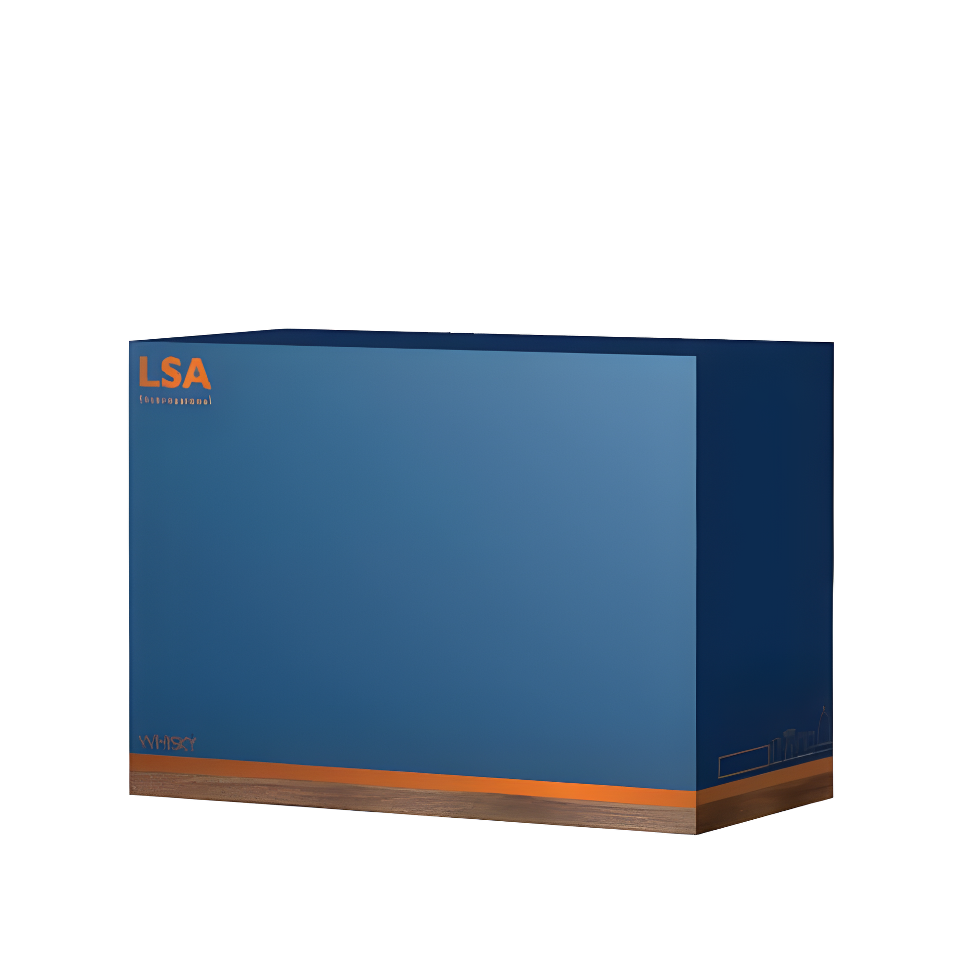 LSA blue whisky gift box from the Islay Connoisseur set.