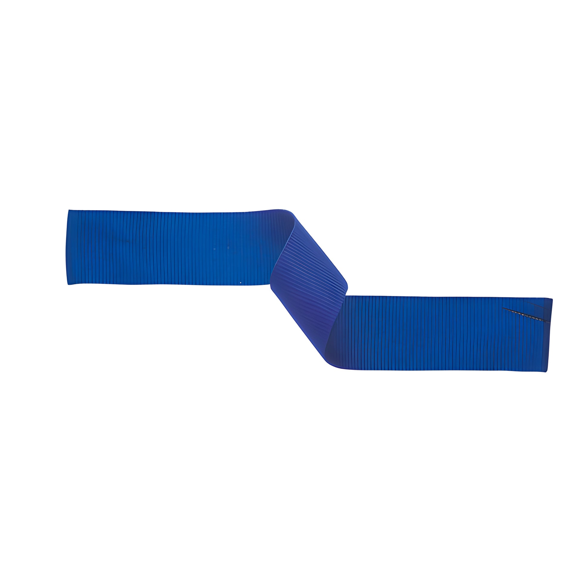 Royal blue award ribbon for medals measuring 395x22mm