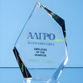 Facetted crystal glass award for employee of the quarter by Allied Groceries.