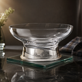 Royal Selangor Glass bowl with pewter base