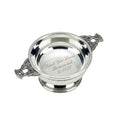 Example engraving (thank you): "Thank You Lorna / Bridesmaid / 22.05.27" inside the 4" Nickel Plated Quaich Bowl