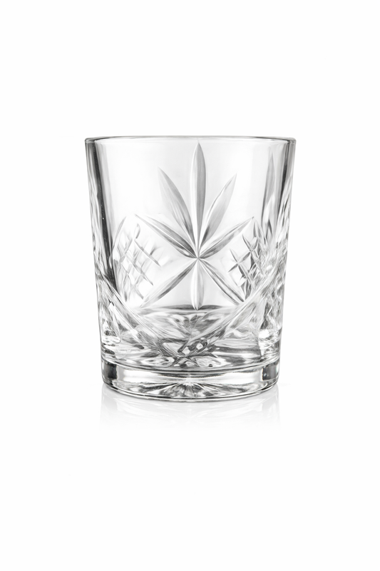Personalised Dublin Cut Whisky Glass