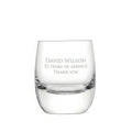 Example engraving (thank you): "David Wilson / 32 Years of Service / Thank You" on the Bar Whisky Tumbler