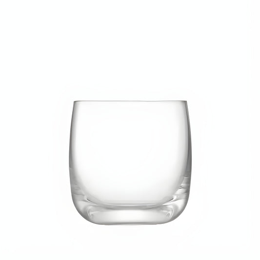 Clear 300ml Borough tumbler glass on white background