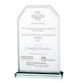 Jade glass award for 2017 Environmental Leadership from Prince's Trust