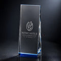 Legend crystal award with Newcastle Northumberland Street engraving