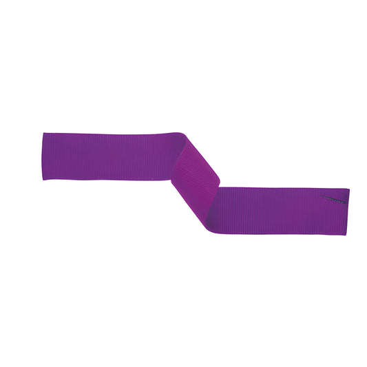 Purple fabric medal ribbon for award decoration