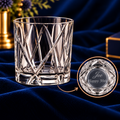Personalised City Cut Crystal Whisky Glass 250ml