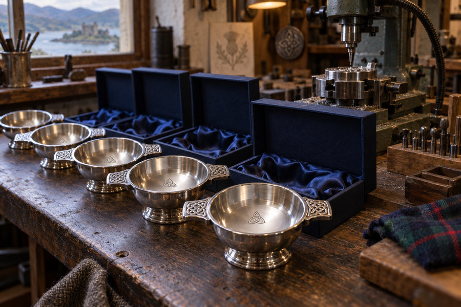 Engraved pewter gifts